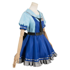 Movie Zootopia 2 Judith Blue Dress Cosplay Costume Outfits Halloween Carnival Suit - Coshduk