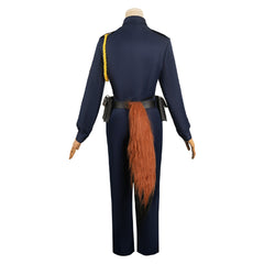 Movie Zootopia 2 Nick Blue Police Uniform Outfits Cosplay Costume Halloween Carnival Suit 