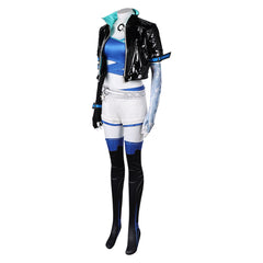 Mv Rivals (2024) Luna Snow Blue White Outfits Cosplay Costume