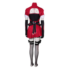 Mv Rivals (2024) Psylocke Blood Hunter Red Dress Set Outfits Cosplay Costume 