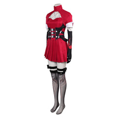 Mv Rivals (2024) Psylocke Blood Hunter Red Dress Set Outfits Cosplay Costume 