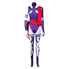 Mv Rivals (2024) Psylocke Vengeance Purple Bodysuit Outfits Cosplay Costume 