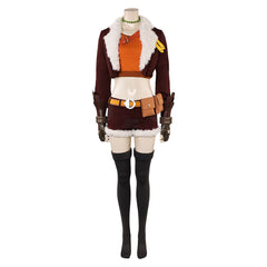 Mv Rivals (2024) Squirrel Girl Doreen Green Brown Outfits Cosplay Costume 