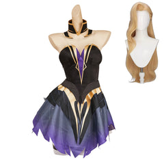 Mv Rivals (2025) Dagger Dance Purple Dress Set Outfits Cosplay Costume