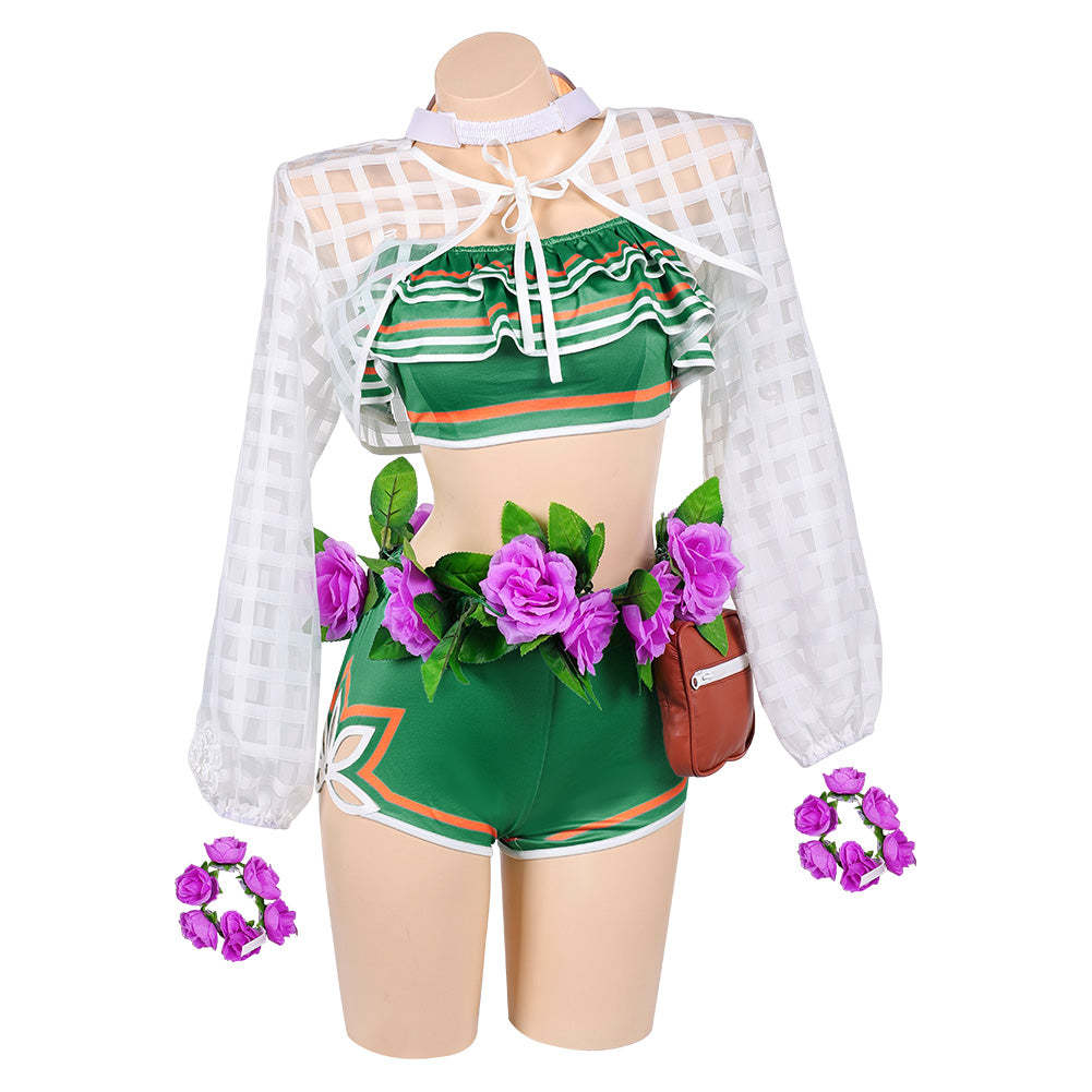 Mv Rivals (2025) Doreen Green Squirrel Girl Summer Swimsuit Set Outfits Cosplay Costume