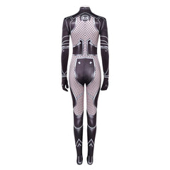 Mv Rivals (2025) Invisible Woman Black Fishnet Jumpsuit Outfits Cosplay Costume 