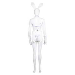 Mv Rivals (2025) Invisible Woman Susan Storm Bunny Girl White Set Sexy Outfits Cosplay Costume