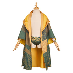 Mv Rivals (2025) Loki Green Swimsuit Robe Hat Set Outfits Cosplay Costume 