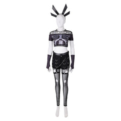 Mv Rivals (2025) Magik Black Skeleton Set Outfits Cosplay Costume 