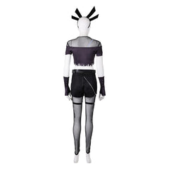 Mv Rivals (2025) Magik Black Skeleton Set Outfits Cosplay Costume 