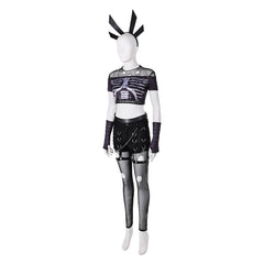 Mv Rivals (2025) Magik Black Skeleton Set Outfits Cosplay Costume 