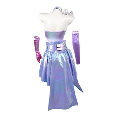 Mv Rivals (2026) Luna Snow Disco Pop Purple Set Outfits Cosplay Costume 