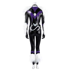 Mv Rivals Black Cat Black Jumpsuit Set Outfits Cosplay Costume Halloween Suit