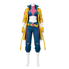 Mv Rivals Jubilee Yellow Blue Set Outfits Cosplay Costume Halloween Suit