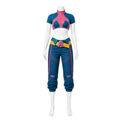 Mv Rivals Jubilee Yellow Blue Set Outfits Cosplay Costume Halloween Suit