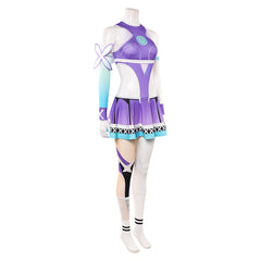 Mv Rivals Psylocke Purple Tennis Dress Set Outfits Cosplay Costume