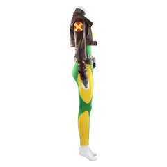 Mv Rivals Rogue Yellow Green Jumpsuit Jacket Deluxe Set Outfits Cosplay Costume