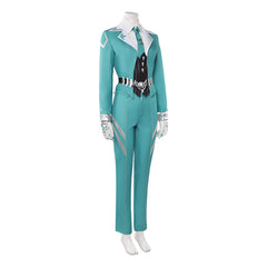 Mv Rivals White Fox Blue Suit Set Outfits Halloween Cosplay Costume 