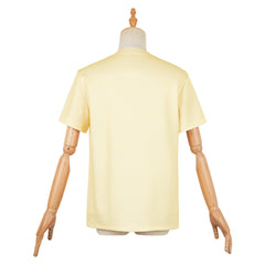 My Deer Friend Nokotan (2024) Noko Shikanoko Yellow T Shirt Outfits Cosplay Costume Halloween Carnival Suit 