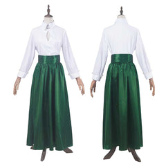 National Lampoon‘s Christmas Vacation Ellen Griswold Retro Shirt Skirt Outfits Cosplay Costume