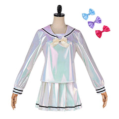 Needy Girl Overdose (2026) KAngel Holographic School Uniform Set Outfits Cosplay Costume