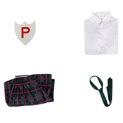 New Panty & Stocking (2025) Panty Shirt Skirt School Uniform Outfits Cosplay Costume 