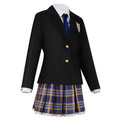 New Panty & Stocking (2025) Stocking Black School Uniform Set Outfits Cosplay Costume 
