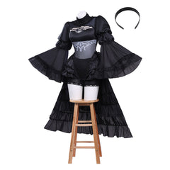 NieR: Automata YoRHa No.2 Type B 2B Black Wedding Set Outfits Cosplay Costume