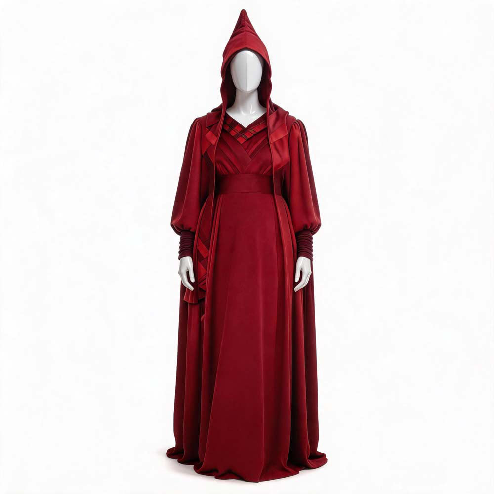 Nightsisters Mother Talzin Red Dress Cloak Set Outfits Halloween Cosplay Costume