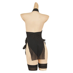 NIKKE NieR: Automata 2B Black Sexy Swimsuit Set Outfits Cosplay Costume 
