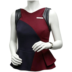 Non-Stop Nancy Hoffman Blue Red Flight Attendant Outfits Cosplay Costume 