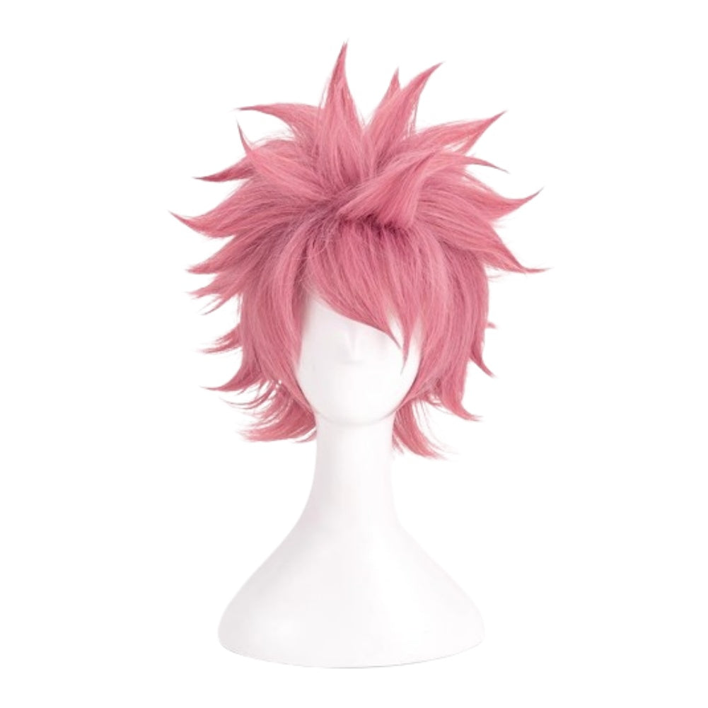 Anime Natsu Dragneel Pink Wig Cosplay Accessories Halloween Carnival Props