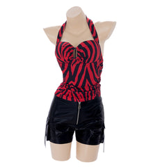 Obsession (2026) Nikki Freeman ​Red Black Set Outfits ​Halloween ​Cosplay Costume 