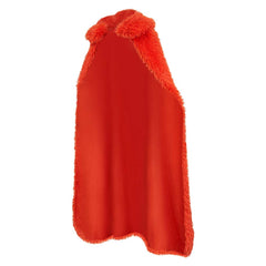 One Piece Elbaph Arc (2026) Luffy Red Plush Cloak Cape Outfits Cosplay Costume