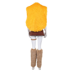 One Piece Elbaph Arc (2026) Nami Black Yellow Set Outfits Cosplay Costume