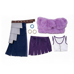 One Piece Elbaph Arc (2026) Nico Robin Purple Set Outfits Cosplay Costume