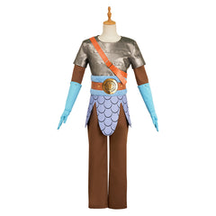 One Piece Elbaph Arc (2026) Sanji Blue Armour Set Outfits Cosplay Costume 