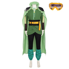 One Piece Elbaph Arc (2026) Zoro Green Full Set Outfits Cosplay Costume