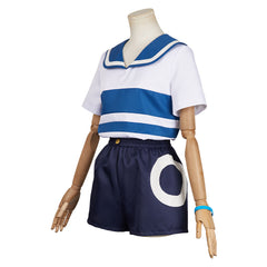 One Piece Fan Letter (2024) Girl Nami fans Blue Outfits Cosplay Costume 