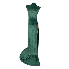 One Piece Heroines (2026) Boa Hancock Green Cheongsam ​Dress Outfits Cosplay Costume 