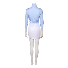 One Piece Heroines (2026) Nami Blue Shirt White Skirt Set Outfits Cosplay Costume
