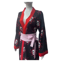 One Piece Live-action 2 (2026) Boa Hancock Black Kimono Outfits Cosplay Costume