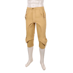One Piece Live-action 2 (2026) Monkey D. Luffy Brown Shorts Set Outfits Cosplay Costume