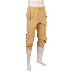One Piece Live-action 2 (2026) Monkey D. Luffy Brown Shorts Set Outfits Cosplay Costume