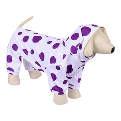One Piece Live-action 2 (2026) Mr.13 Purple Polka Dot Pet Dogs Outfits Cosplay Costume 