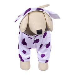 One Piece Live-action 2 (2026) Mr.13 Purple Polka Dot Pet Dogs Outfits Cosplay Costume 