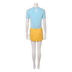 One Piece Live-action 2 (2026) Nami Blue Yellow Skirt Set Outfits Cosplay Costume