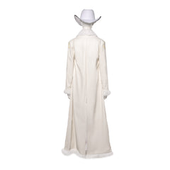 One Piece Live-action 2 (2026) Nico Robin White Coat With Hat Set Outfits Cosplay Costume