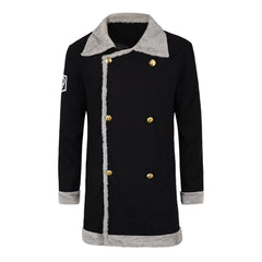 One Piece Live-action 2 (2026) Sanji Black Coat Jacket Outfits Cosplay Costume 