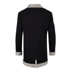 One Piece Live-action 2 (2026) Sanji Black Coat Jacket Outfits Cosplay Costume 